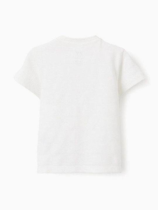 Kids' Shirt Short Sleeve Ecru
