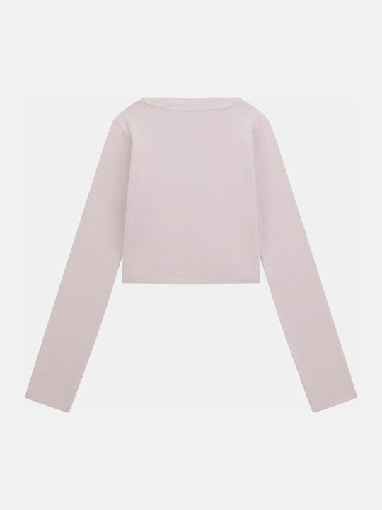 Kinderpullover Langarm Rosa  Girl