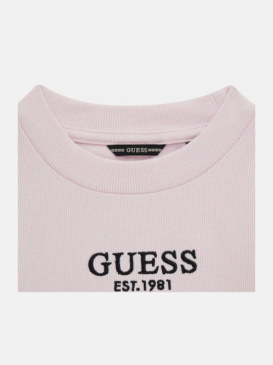 Kinderpullover Langarm Rosa  Girl