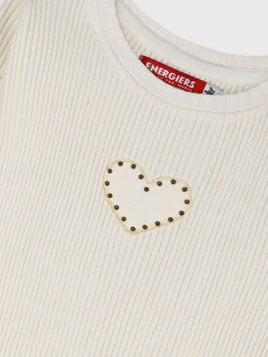 Kids' Shirt Long Sleeve Rua Ribbed Long Sleeve Blouse