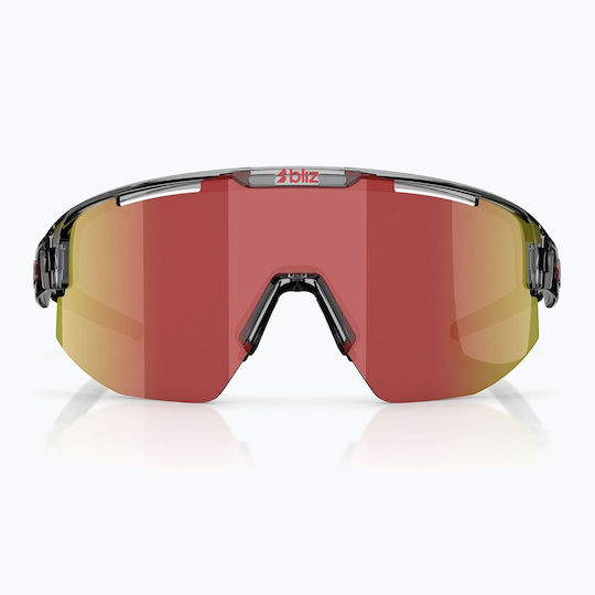 Bliz Cycling Glasses Multi with Gray Frame & Transparent / Dark / Polarized / Photochromic Lenses