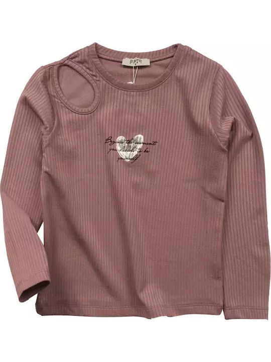Kids' Shirt Long Sleeve Purple