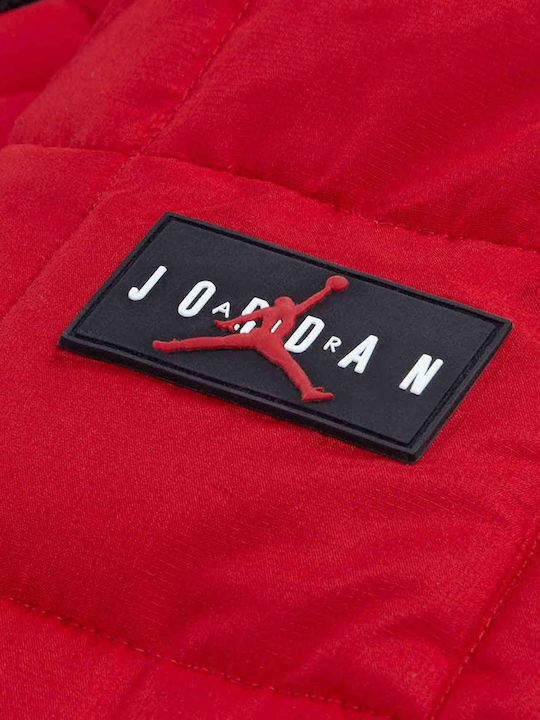 Kids' Sports Jacket with Hood Red