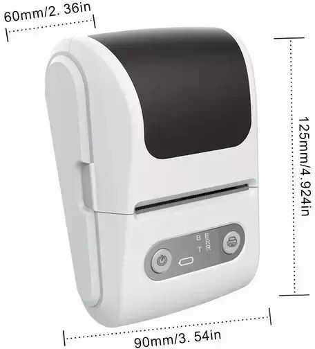 Portable Thermal Receipt Printer USB