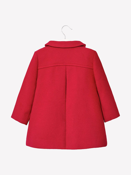 Kids' Coat Long Red