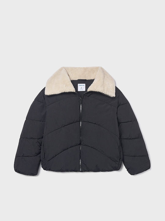 Kids' Casual Jacket Short Black