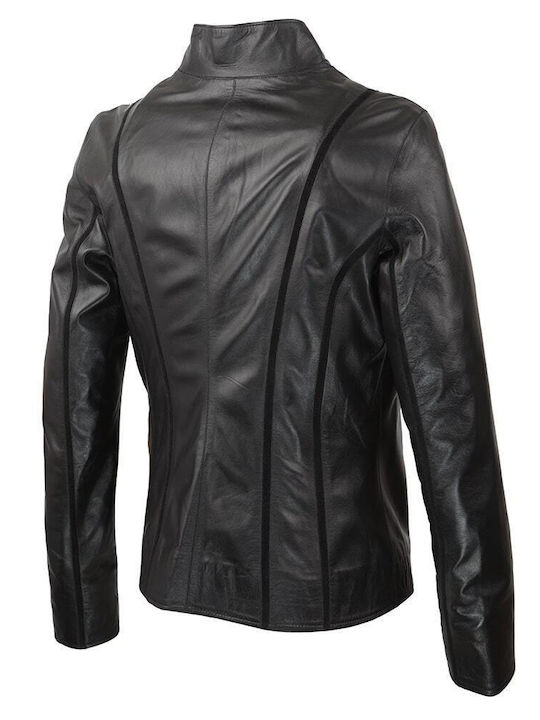 Damen Bikerjacke Black
