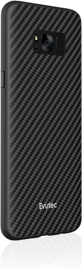 Evutec Back Cover Aramid Fiber 0.75mm Magnetic Black (Galaxy S8+)