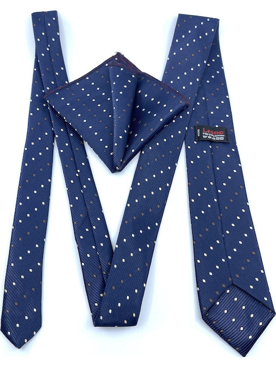 Men's Tie Set Printed in Blue Color