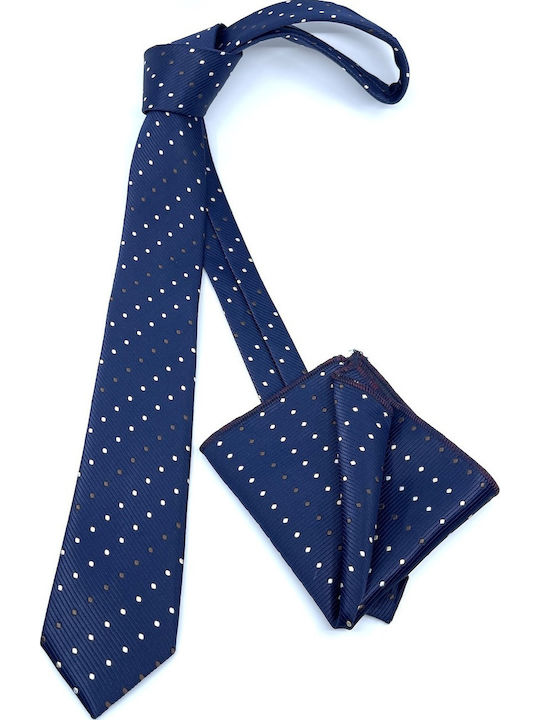 Men's Tie Set Printed in Blue Color