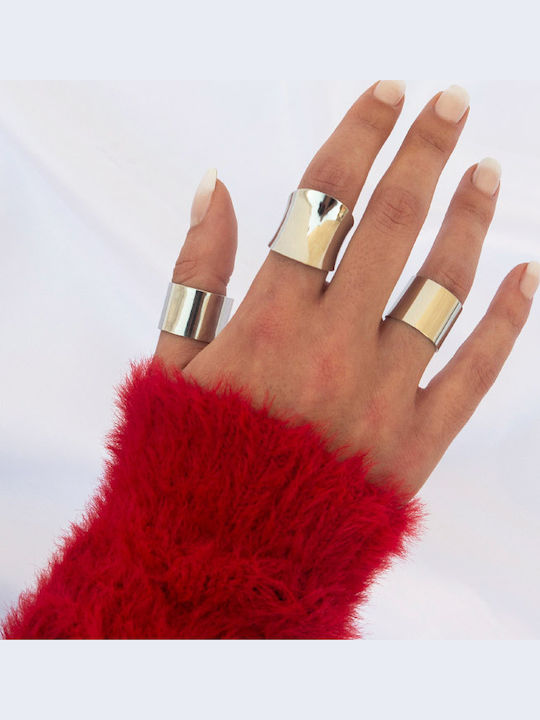 Theodora's Jewellery Inele Pentru Femei din Oțel Placate cu Aur Theodora's Jewellery Inele Pentru Femei din Oțel Placate cu Aur