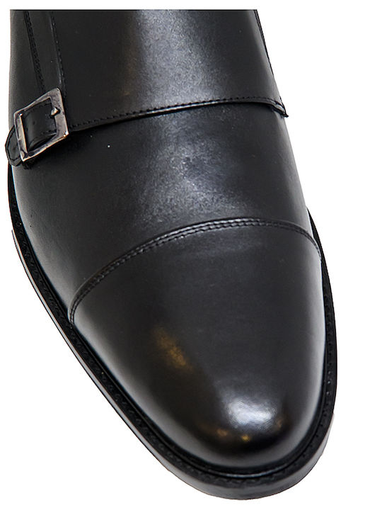 Leder Herrenschuhe Schwarz