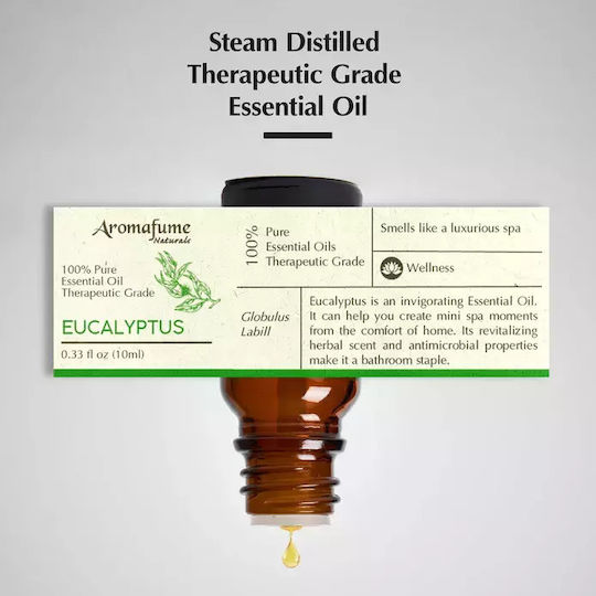 Φυσικό Αιθέριο Έλαιο Ευκάλυπτου Natural Essential Oil Eucalyptus 10ml