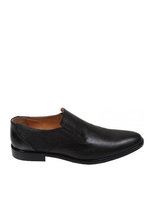 Leder Herren Freizeitschuhe Schwarz