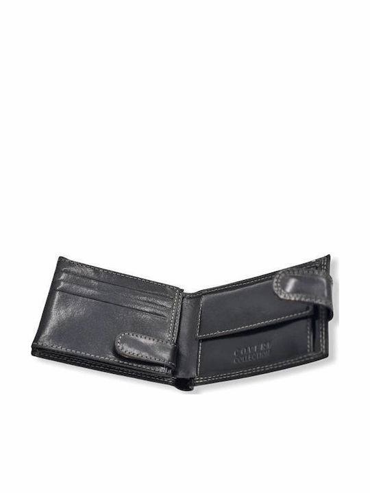 Leather Men's Wallet Classic Black