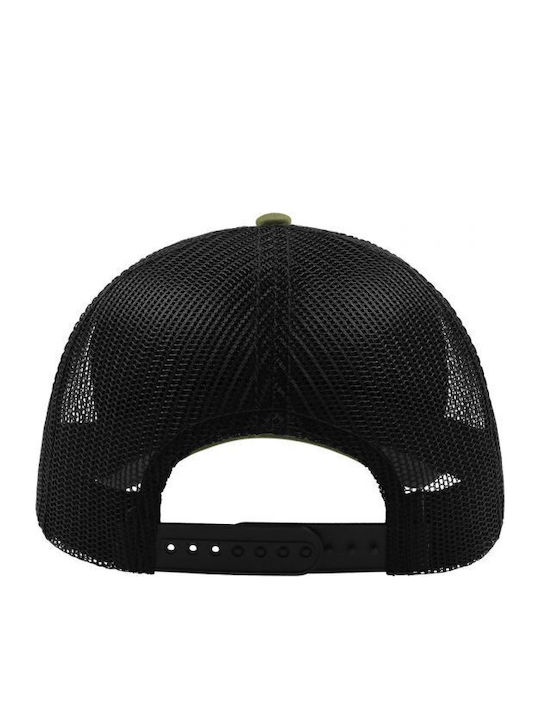 Καπέλο Τζόκεϊ Δίχτυ Unisex " Stranger Things Thinking Cap Dustin's Cap " Olive Black
