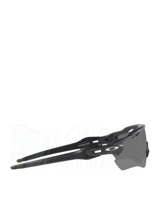 Oakley Radar Ev Path Ανδρικά Γυαλιά Ηλίου με Μαύρο Κοκκάλινο Σκελετό και Μαύρο Polarized Φακό OO9208-D3