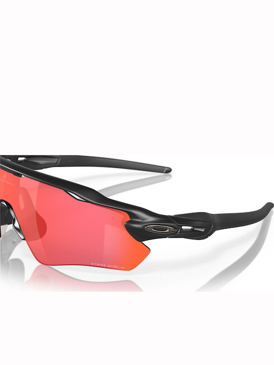 Oakley Radar Ev Path Ανδρικά Γυαλιά Ηλίου με Μαύρο Κοκκάλινο Σκελετό και Κόκκινο Ντεγκραντέ Polarized Καθρέφτη Φακό OO9208-90