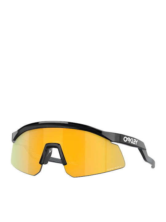 Oakley Hydra Men's Sunglasses with Black Plastic Frame and Yellow Lens OO9229-08