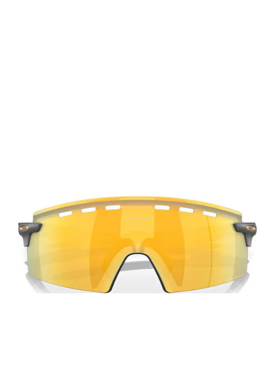 Oakley Encoder Strike Vented Γυαλιά Ηλίου με Μαύρο Σκελετό με Καθρέφτη Φακό OO9235-06