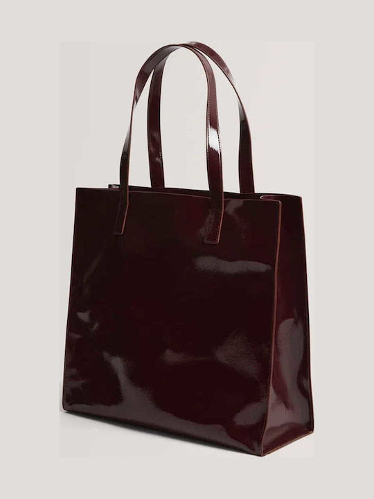 Women's Tote Handbag Burgundy
