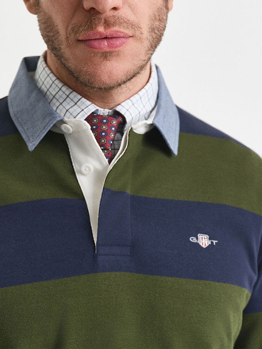 Collar Polo Μπλούζα Κοντομάνικη Green
