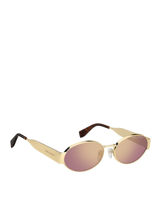Marc Jacobs Unisex Ochelari de soare cu Auriu Cadru și Aur Lentilă MARC 806/S S9ESZ