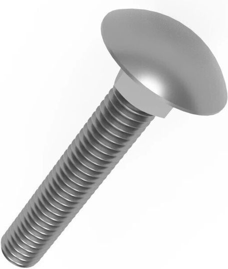 Schlittenbolzen Inox DIN 603 mit Durchmesser M10 und Länge 110mm 10Stück
