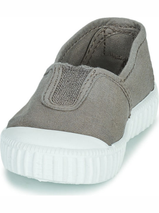 Kinder Sneakers Slip-on Gray