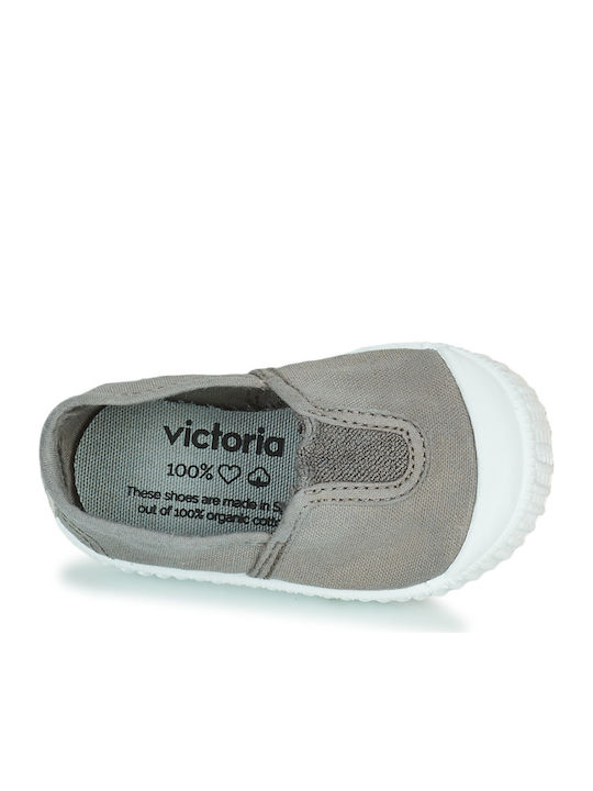 Kinder Sneakers Slip-on Gray