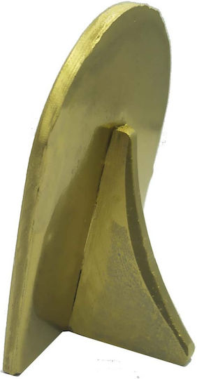 Taufgeschenk mit Kirchlichem Bild aus Metall 30cm