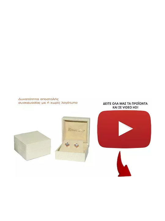 Ohrringe aus White Gold mit Diamant