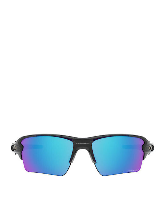 Oakley Flak 2.0 XL Мъжки Слънчеви Очила с Черна Пластмасова Рамка и Лилави Поляризирани Огледални Стъкла OO9188-F7
