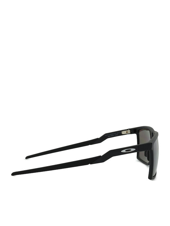 Oakley Prizm Men's Sunglasses with Black Plastic Frame and Black Polarized Lens