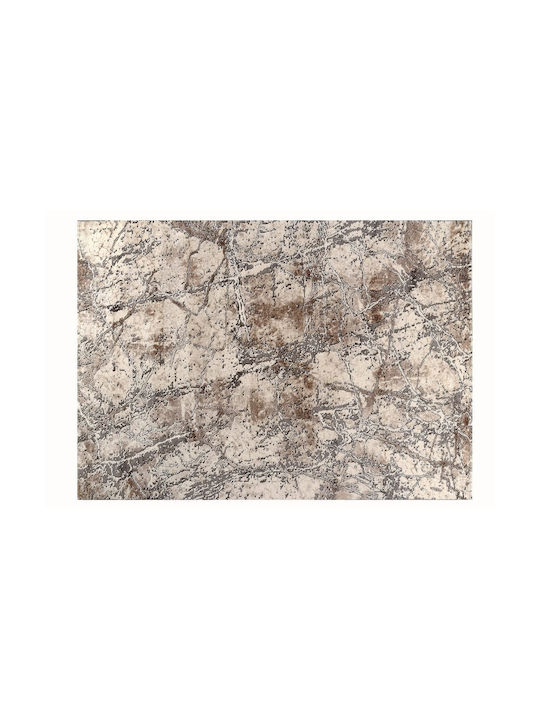 Tzikas Carpets Elements 31277-975 Teppich Rund Synthetisch,Polyester/Cotton/Leather Turkey Red