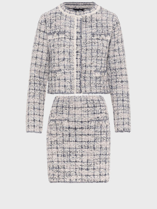 Tailor Made Strickpullover Gestreiftes Set Grau Tm0778