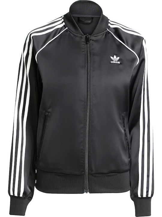 Adicolor SST Satin Γυναικείο Track Jacket Μαύρο