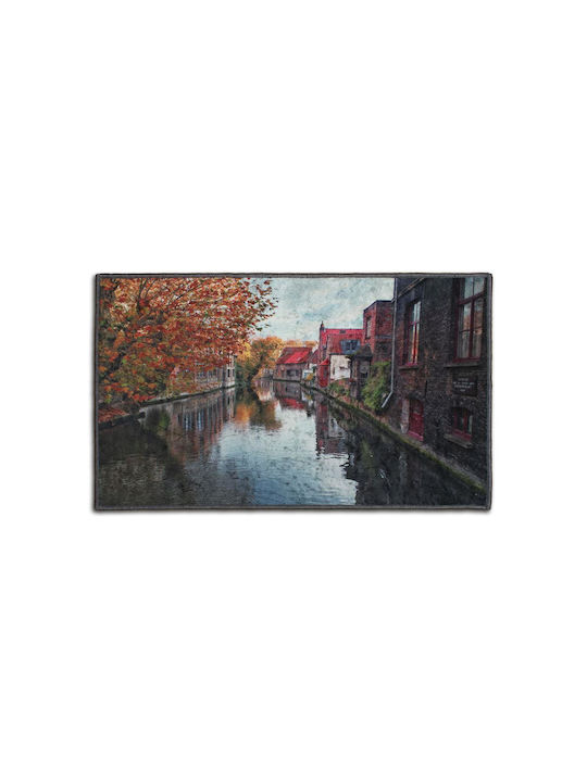Dimcol Rutschfest Badematte Synthetisch,Polyester/Cotton/Leather Rechteckig Bruges 259 33463065003 Colorful 60x100cm
