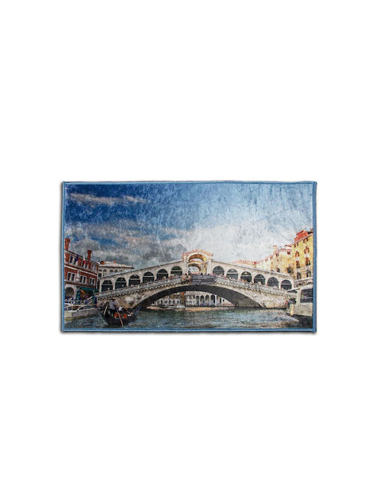 Dimcol Αντιολισθητικό Πατάκι Μπάνιου Venice 258 33463065002 Πολύχρωμο 60x100εκ.