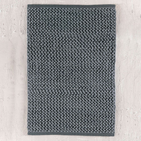 Rythmos Covoraș de Baie Bumbac Archi Grey 120-195-010 Gri 50x80buc