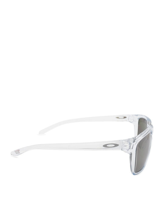 Oakley Sylas Men's Sunglasses with Transparent Plastic Frame and Black Lens OO9448-29