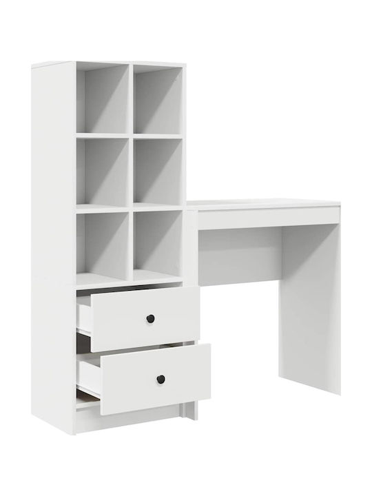 Desk Wooden White 70x40x76cm