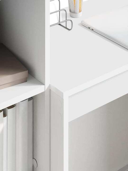 Desk Wooden White 70x40x76cm