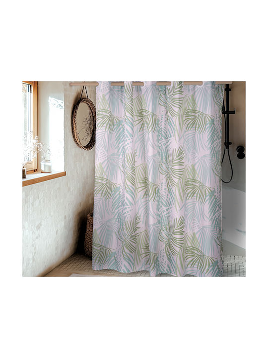 Nef-Nef Homeware Amazon Duschvorhang 180x180cm Green