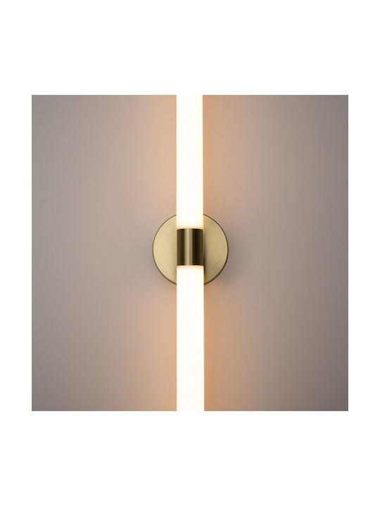 Maytoni Axis Lumină de Perete cu LED Integrat Auriu
