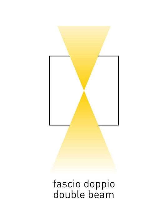Bot Lighting Επιτοίχιο Εξωτερικό Φωτιστικό LED IP65 με Ρυθμιζόμενο Λευκό Φως