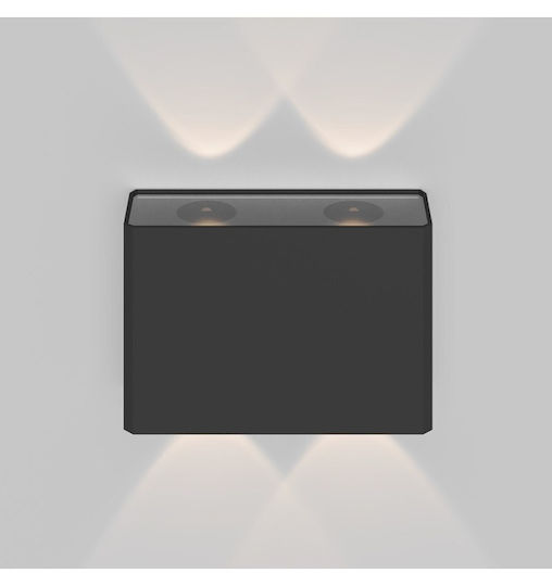 Maytoni Wandmontierte Außen-Deckenleuchte LED IP54 4W Doppelstrahl
