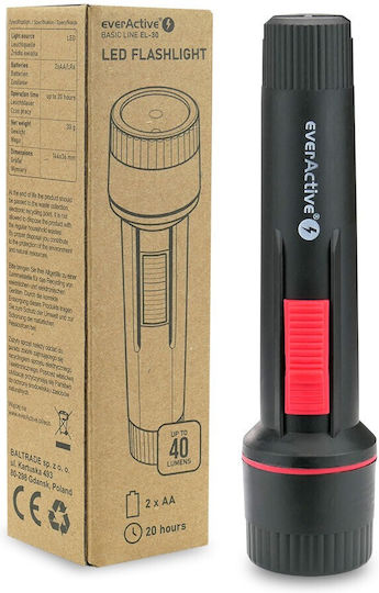 everActive Φακός LED με Μέγιστη Φωτεινότητα 40lm