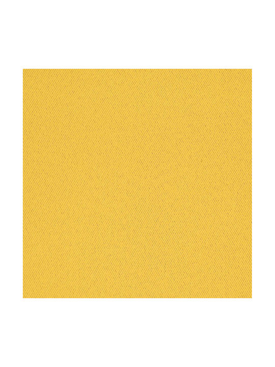 vidaXL Set Perdele Cu Bretele Galbene 140x260cm
