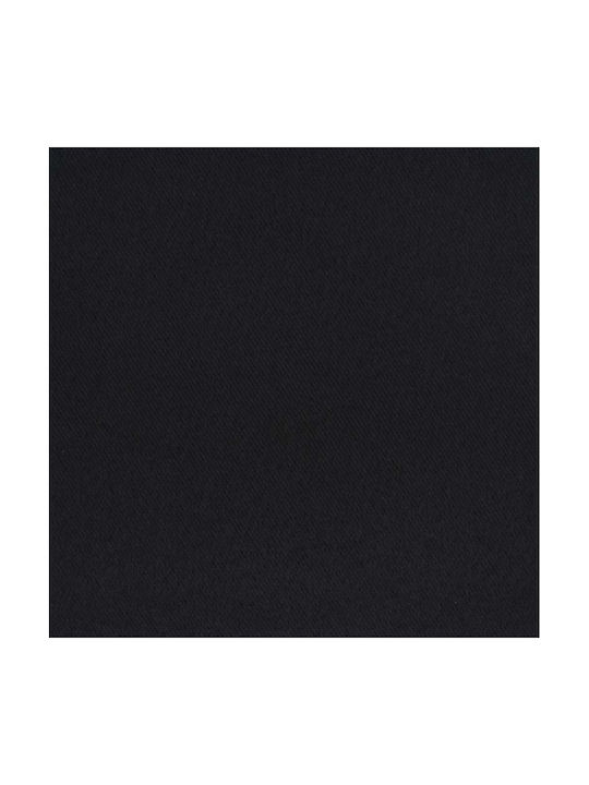 vidaXL Set of Curtains with Grommets Black 140x260cm